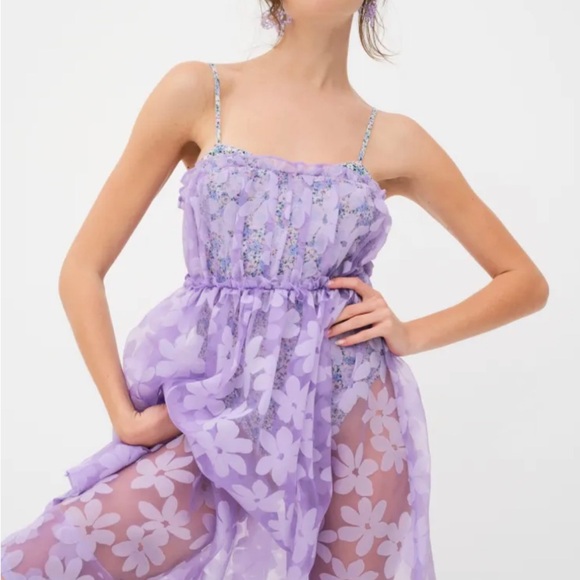 FOR LOVE AND LEMONS
Villegas Midi Dress - Picture 2 of 16